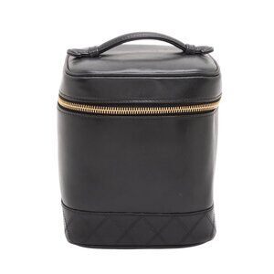 B-23. Chanel Bicolore Lambskin Vanity Bag